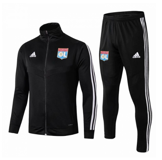 2019-2020 Lyon chaqueta de entrenamiento traje negro